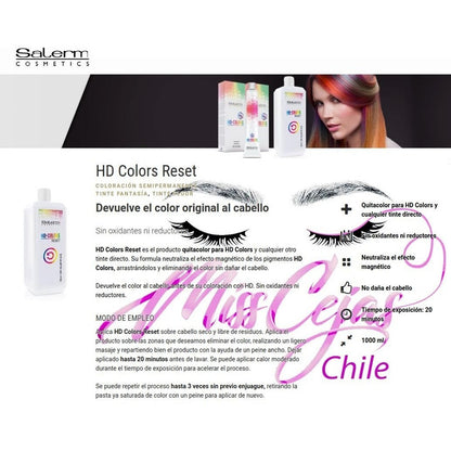 Hd-colors Reset Salerm Cosmetics Elimina Colores Fantasia