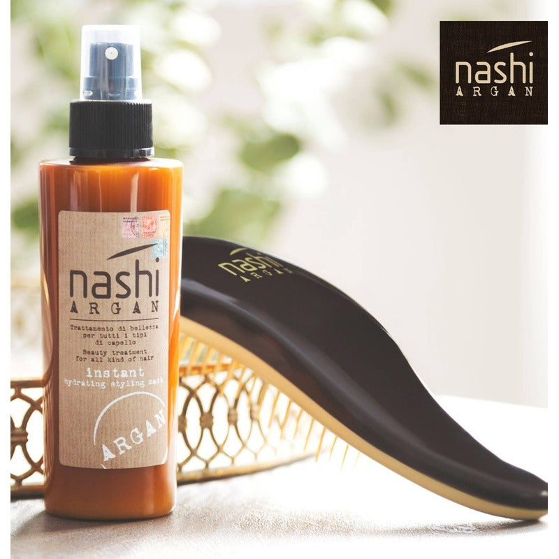 Mascara Hidratante Instant Nashi Argan Anti-frizz Capilar