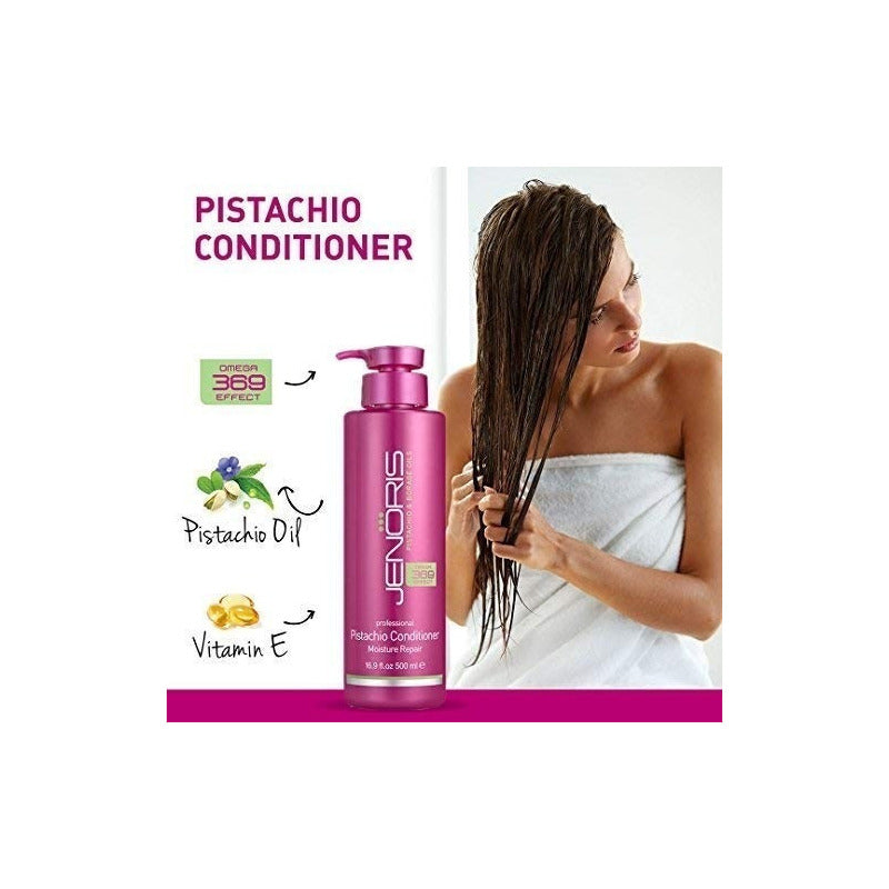 Acondicionador Pistacho Jenoris 500ml Keratina Capilar Hidra