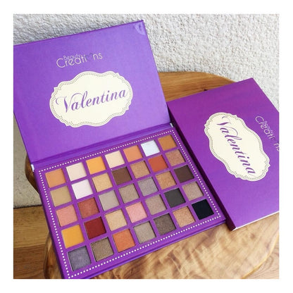 Kit Paleta Valentina Beauty Creations Manta 18 Pinceles