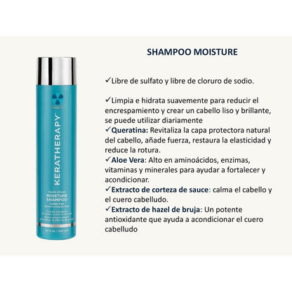 Kit Shampoo Acondicionador Hidratante Keratherapy Capilar