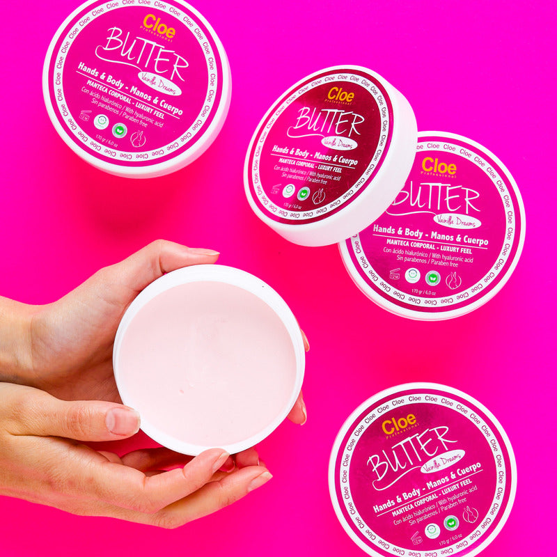 Cloe Butter Crema Para Manos Y Cuerpo Aroma Vainilla Dreams