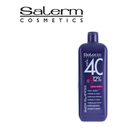 Oxidante En Crema 40 Vol Salerm Cosmetics 1000ml, Coloracion