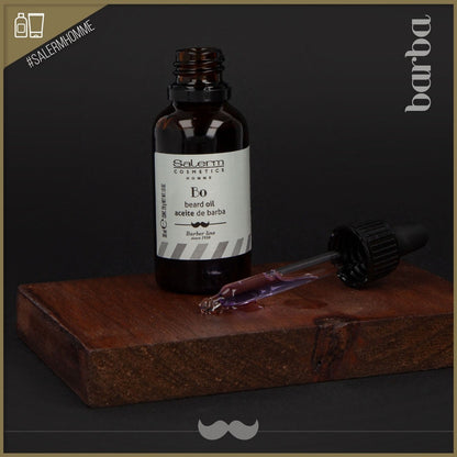 Aceite Barba Salerm Crecimiento Barba Barberia Profesional