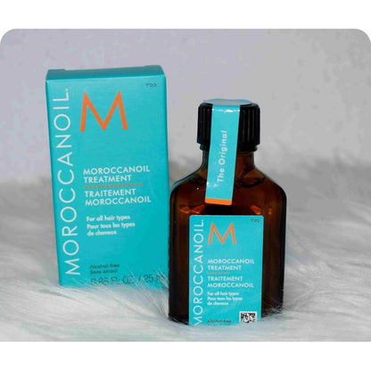 Kit Aceite Argan Hidratante Moroccanoil Y Cepillo Termico