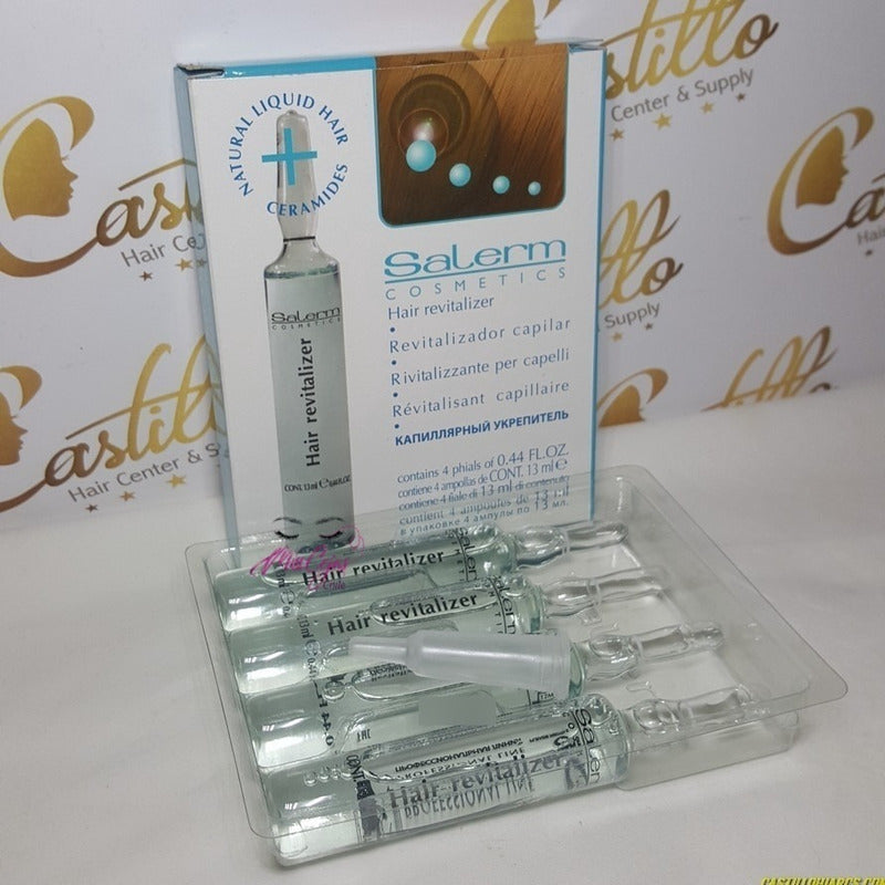 8 Ampollas Regenerador Capilar Salerm Cosmetic Control Caida