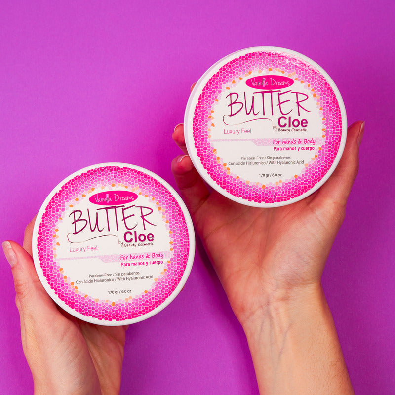 Cloe Butter Crema Para Manos Y Cuerpo Aroma Vainilla Dreams