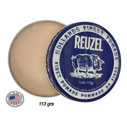 Pomada Fiber Reuzel 113g Cera Capilar Pelo Barberia Barbero