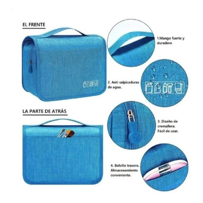 Neceser Bolso Viaje Cosmético Maquillaje Impermeable Bolsa