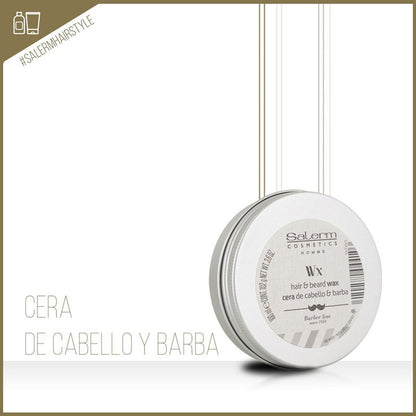 Cera Pomada Cabello Y Barba Salerm Barbería Barbero Profesio