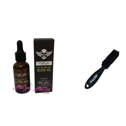 Kit Aceite Barba Estimulante Hidratante Crecimien Peine Fade