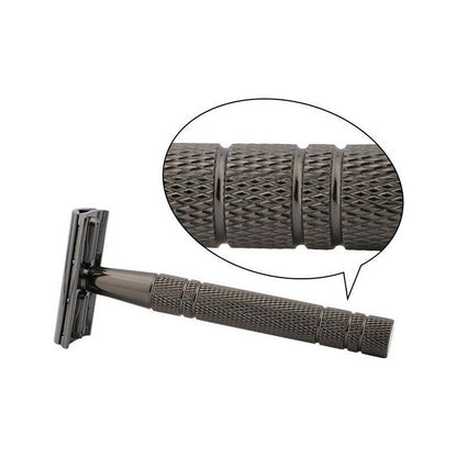 Navaja Rasuradora Inox Clasica +10 Repuestos Barberia Barber