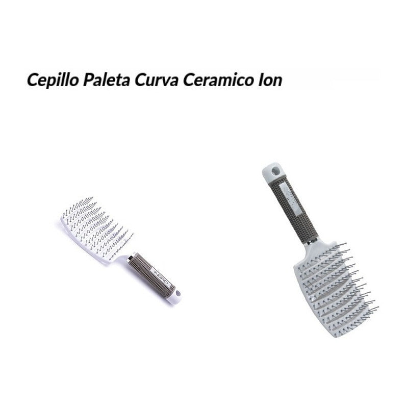 Kit Protector Termico Brushing Salerm, Cepillo Termico Ion