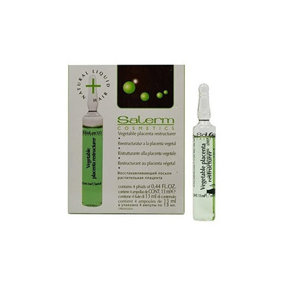 Ampolleta Anticaida De Placenta Vegetal Salerm 4/13ml