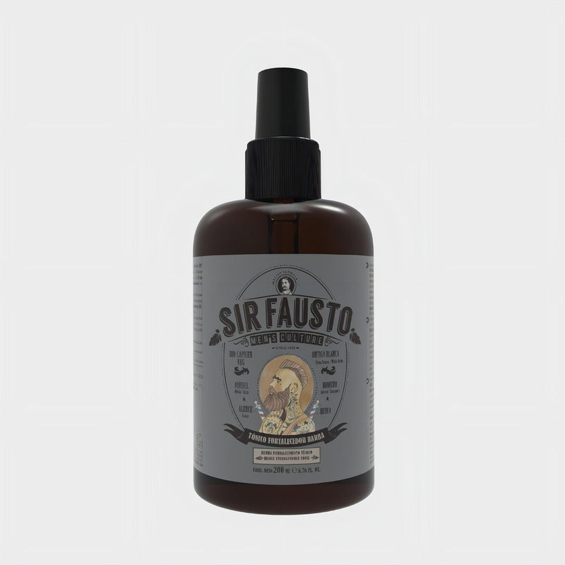 Bálsamo Para Barba Sir Fausto Tonico Fortalecedor Fragancia Natural De 200ml 200g