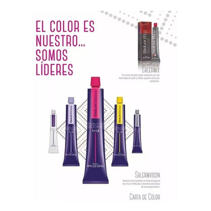 Tintura Salerm Vison 75ml, Tinte Coloracion Capilar