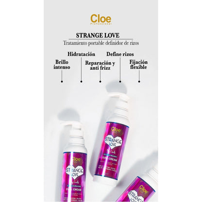 Cloe Crema Modeladora Rizos Rulos Strange Love Capilar Vegan