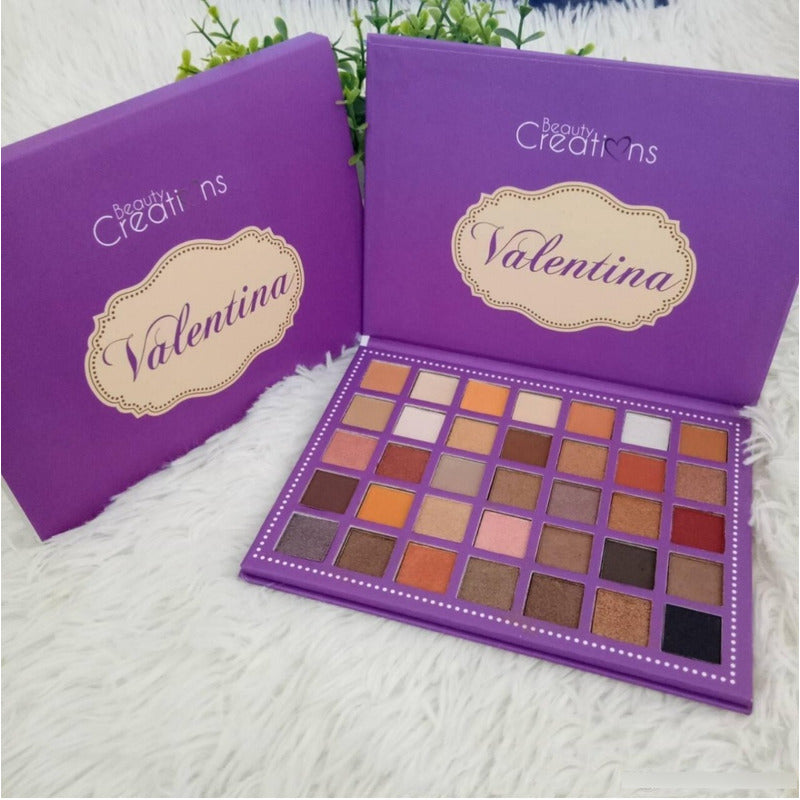 Kit Paleta Valentina Beauty Creations Manta 18 Pinceles