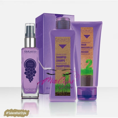 Mascara Grapeology Salerm Cosmetic Crema Tratamiento Capilar