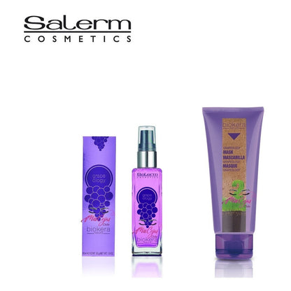 Kit Capilar Mascarilla Y Aceite Grapeology Salerm Cosmetics