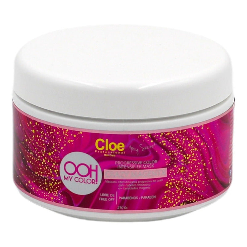 Máscara Cloe Professional Ooh My Color Crazy Magenta 270g