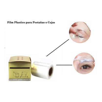 Rollo Plastico Film Cejas Pestañas Microblading Cosmetologia