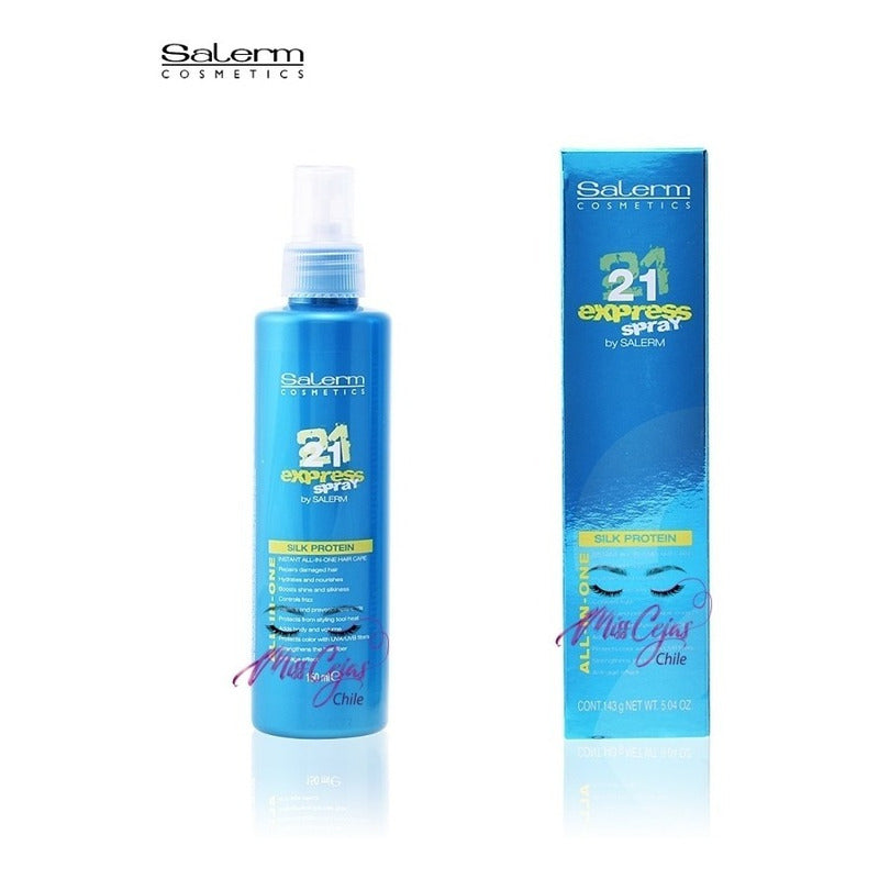 Salerm 21 Express Spray Proteina De Seda Proteccion Capilar