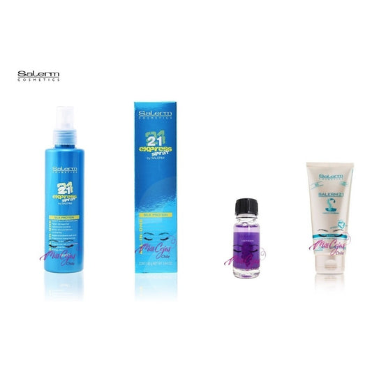 Kit Salerm 21 Express Spray Salerm 21 Y Aceite Uva Capilar