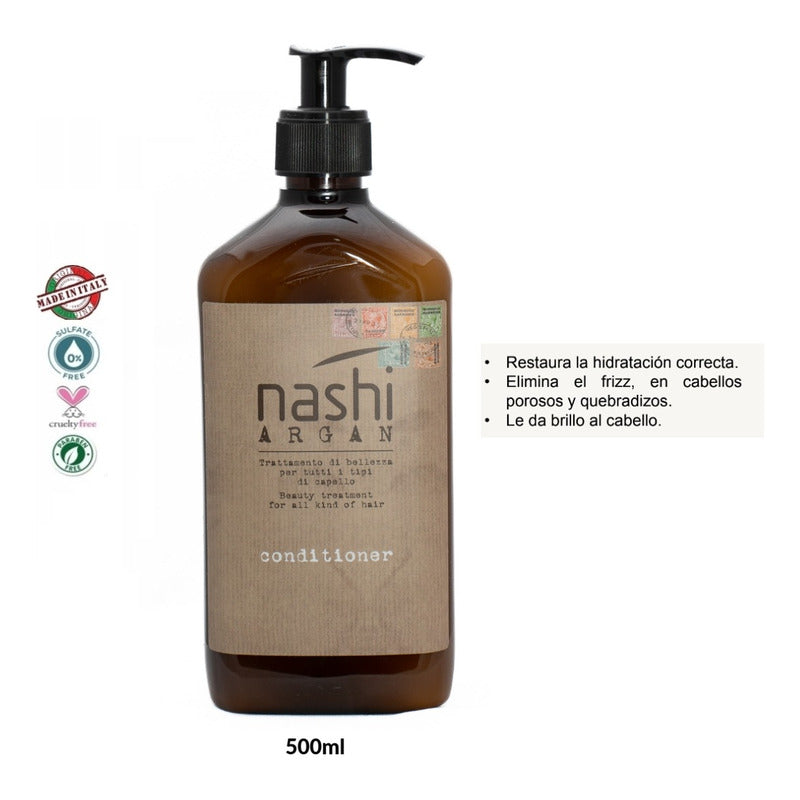 Original Acondicionador Nashi Argan 500ml Cuidado Capilar