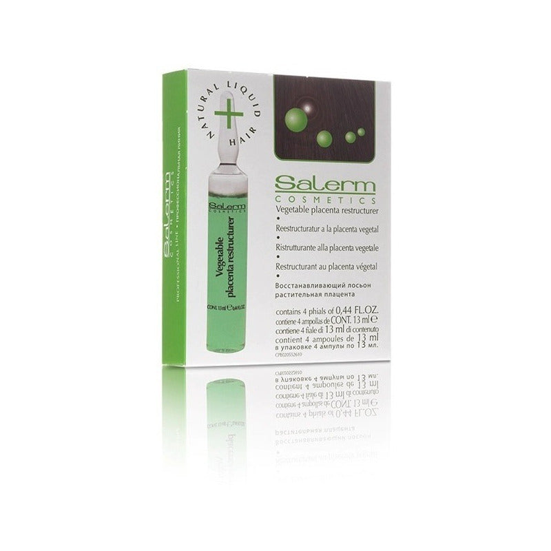 Ampolleta Anticaida De Placenta Vegetal Salerm 4/13ml