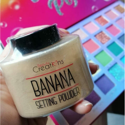 Polvo Banana Beauty Creations Fijador Maquillaje Envio Grati