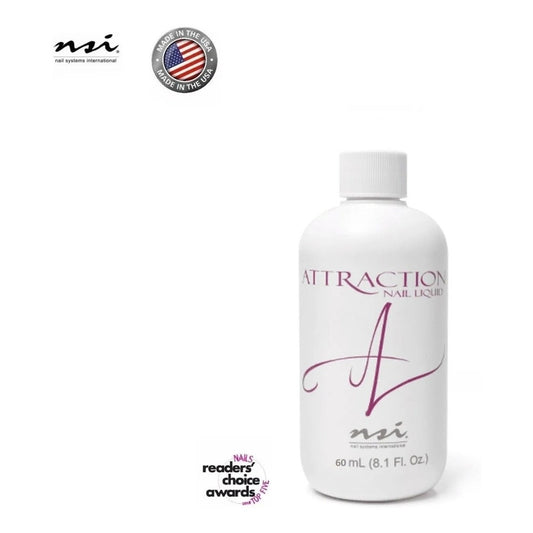 Monomero Nsi Attraction 118ml, Uñas Acrilicas, Manicure