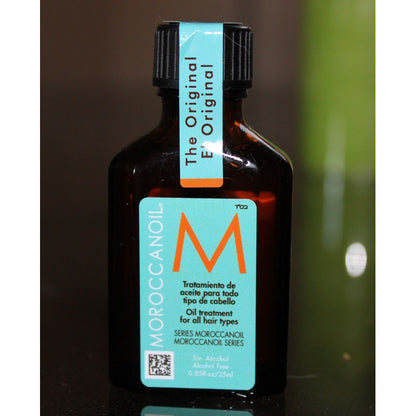 Kit Aceite Argan Hidratante Moroccanoil Y Cepillo Termico