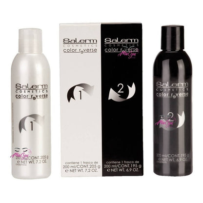 Kit Color Reverse Sin Amoniaco Elimina Colores, Salerm 21