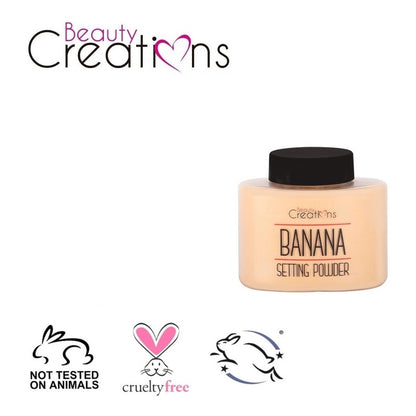 Polvo Banana Beauty Creations Fijador Maquillaje Envio Grati