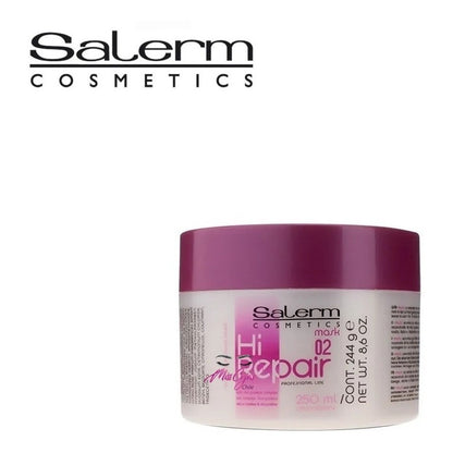 Salerm Cosmetics Mascarilla Hi Repair 250ml, Crema Tratamien