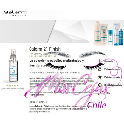 Kit Shampoo Locion  Serum Salerm 21 Capilar Hidratacion