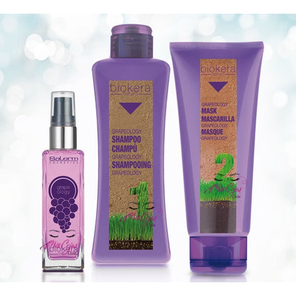 Kit Capilar Mascarilla Y Aceite Grapeology Salerm Cosmetics