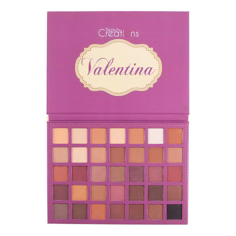 Beauty Creations Sombras Edición Valentina Color De La Sombra Morado