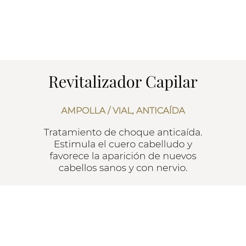 Ampolleta Revitalizante Capilar Salerm 4 Piezas De 13ml