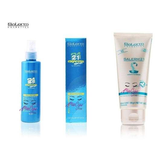 Kit Salerm 21 Express Spray Y Salerm 21, Tratamiento Capilar