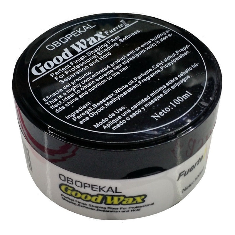 Cera Pelo Profesional Good Wax, Cera Modeladora Barberia